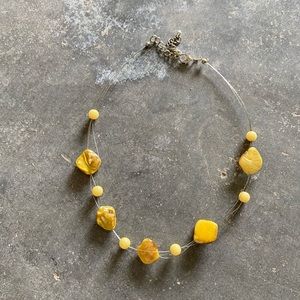 Handmade bead necklace